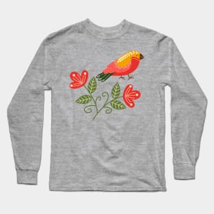 Bird & Flower Long Sleeve T-Shirt